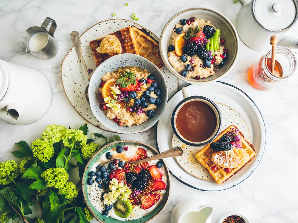 Coffee shop customers