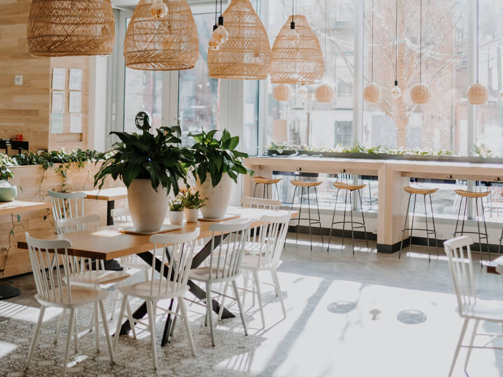 Coffee shop exterior